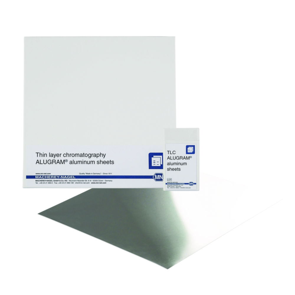 RP-18 W/UV254 oktadecylem modifikované nanokřemičité vrstvy pro HPTLC