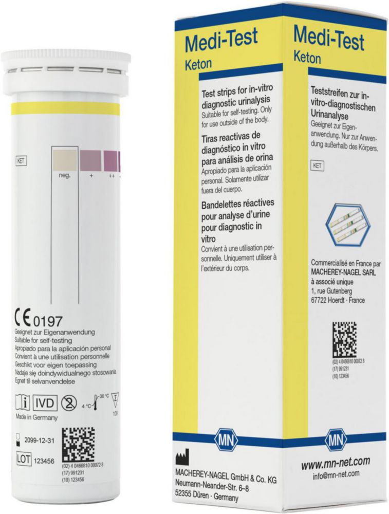 Testovací proužky pro analýzu moči MEDI-TEST