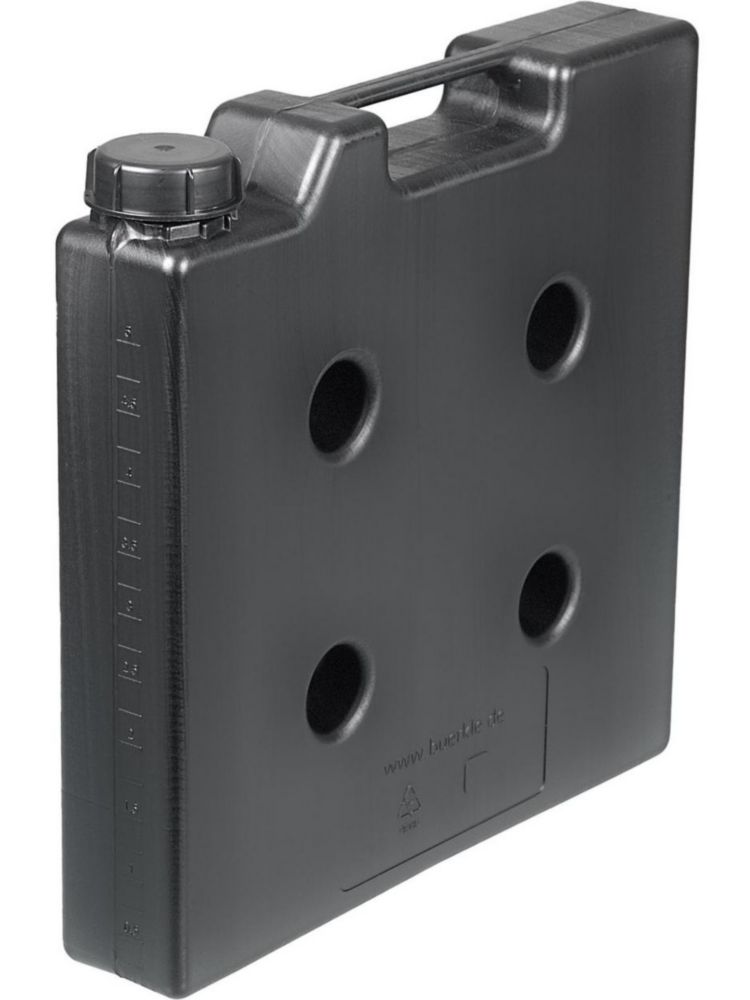 Prostorově úsporné kanystry, HDPE, elektricky vodivé, bez závitového konektoru