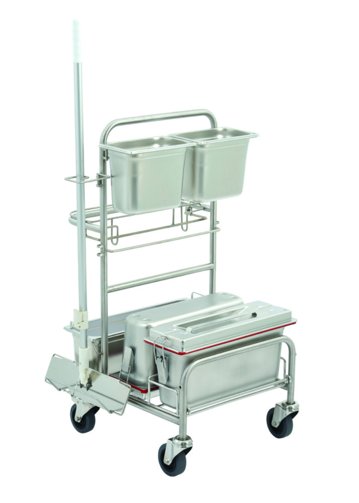 Cleaning trolleys Clino<sup>®</sup> CR4 EM-GMP, stainless steel