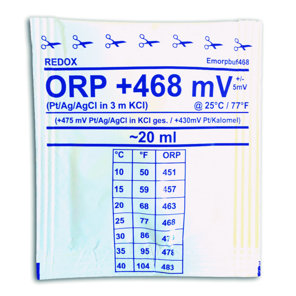 Kalibrační roztoky ORP/Redox