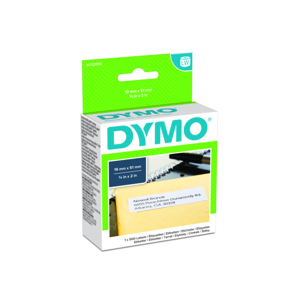 Papírové štítky LabelWriter™ pro tiskárny štítků <sup>DYMO®</sup>, odnímatelné