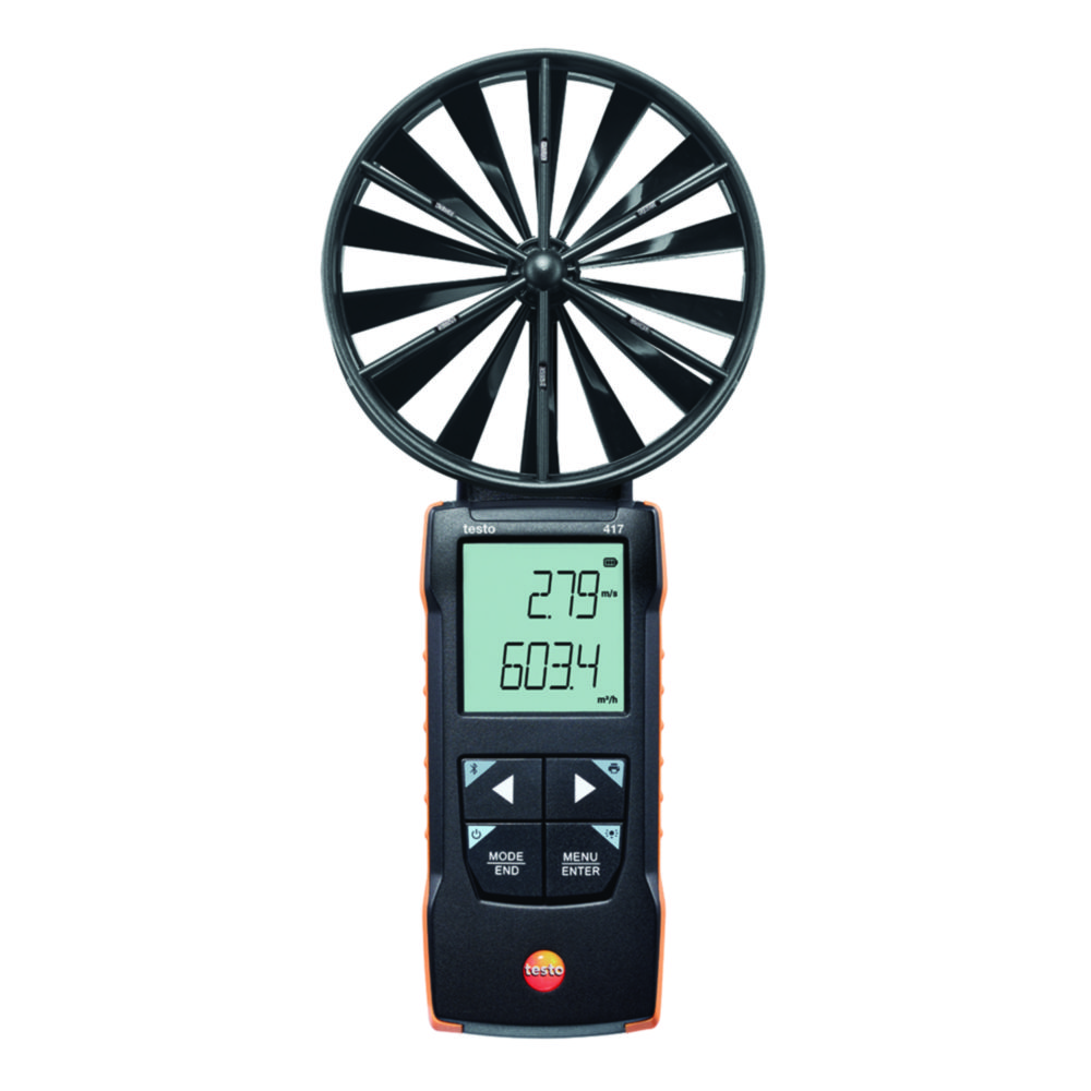 Lopatkový anemometr testo 417