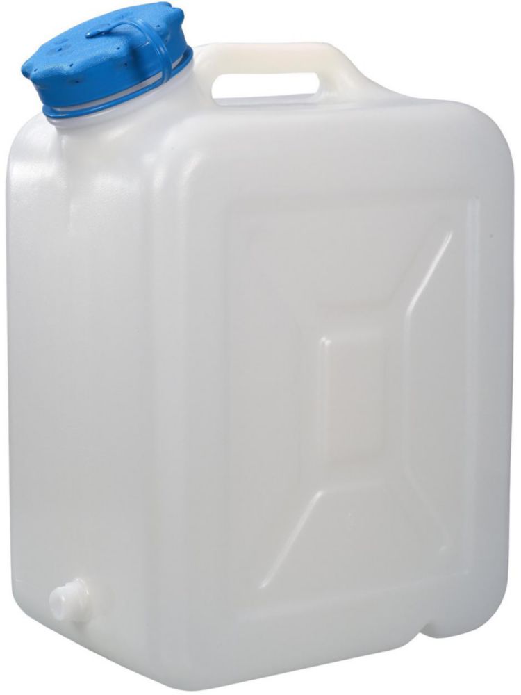 Kanystry se širokým hrdlem, HDPE, s konektorem se závitem