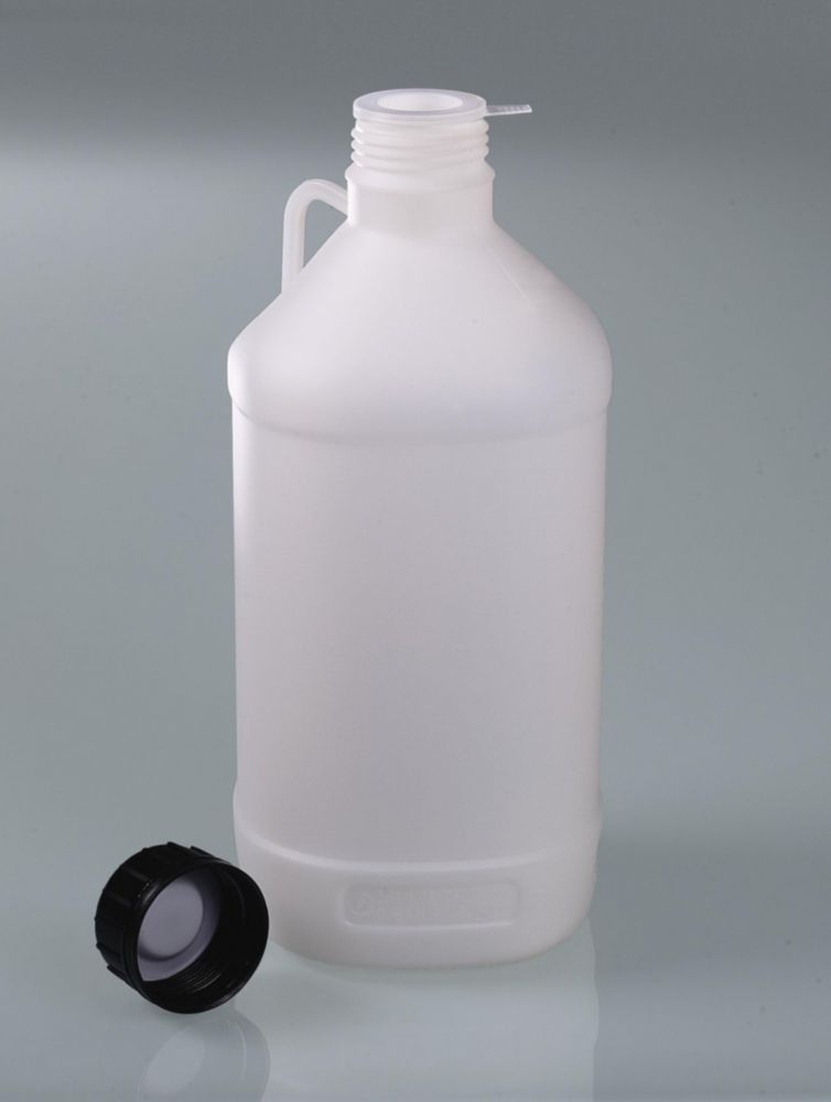 Lahve se šroubovacím uzávěrem, HDPE, se schválením OSN