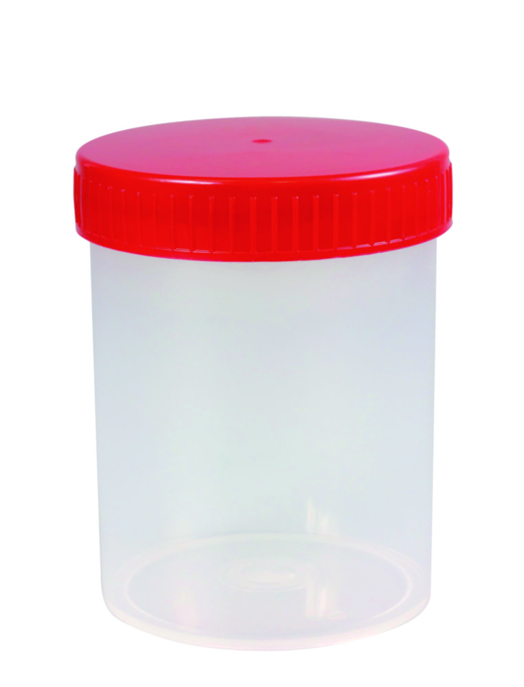 Multi-purpose beakers with screw cap, PP