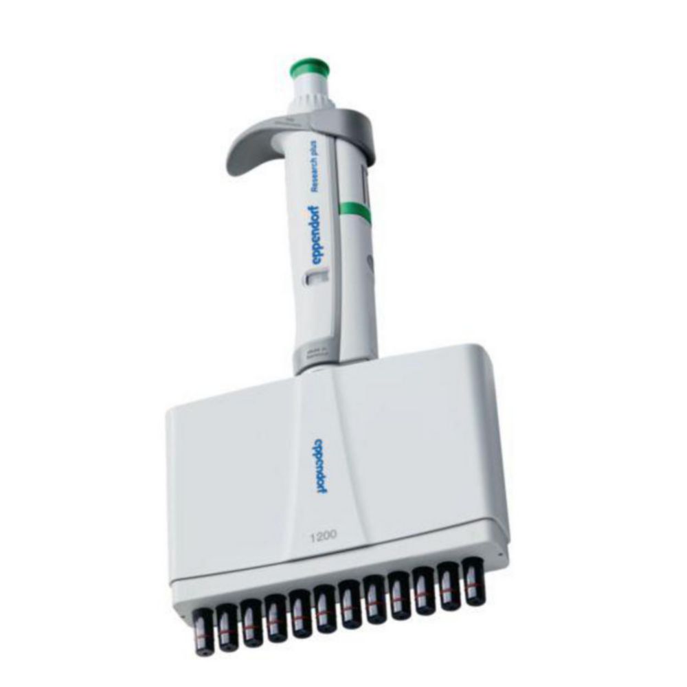 Vícekanálové mikrolitrové pipety Eppendorf <sup>Research®</sup> plus (obecný laboratorní produkt), variabilní