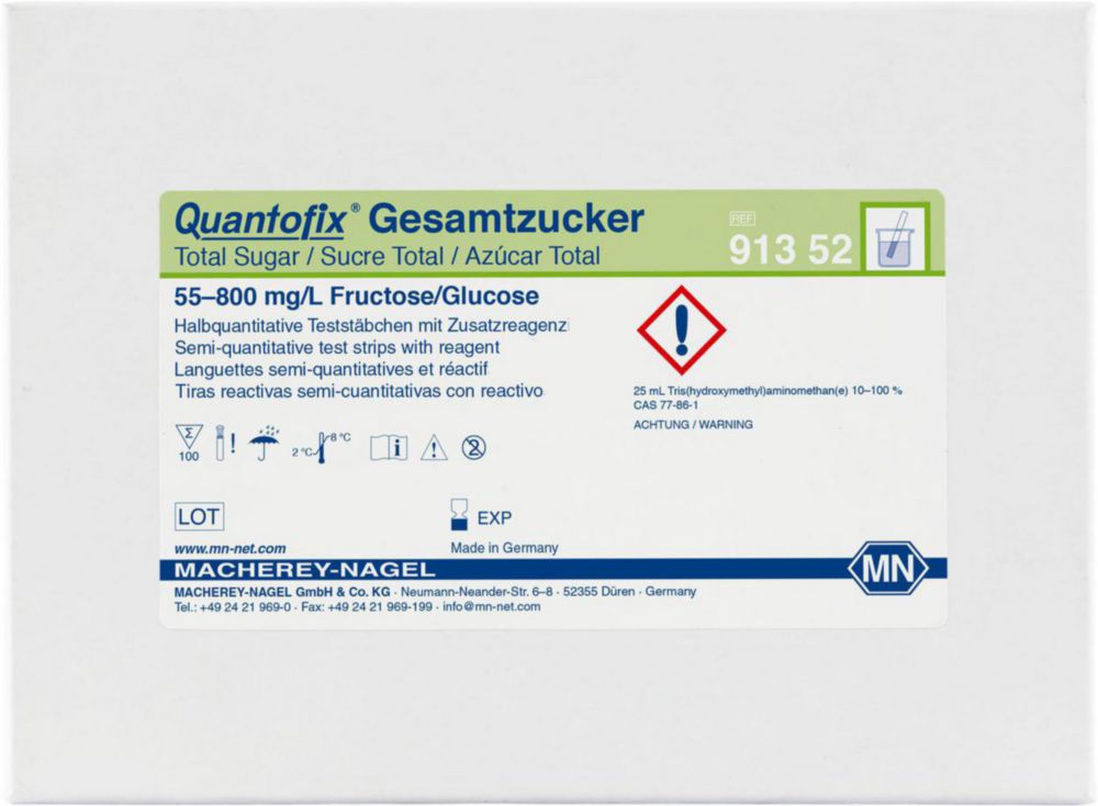 Testovací proužky <sup>QUANTOFIX®</sup> 