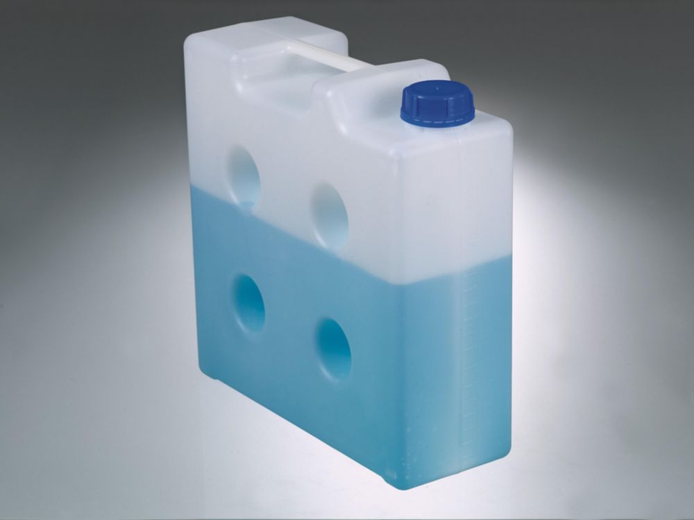 Prostorově úsporný kanystr Flachmann <sup>LaboPlast®</sup>, PP, bez závitového konektoru