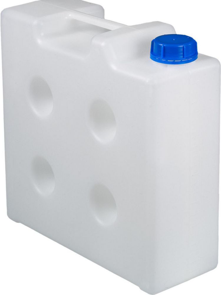 Prostorově úsporný kanystr Flachmann <sup>LaboPlast®</sup>, PP, bez závitového konektoru