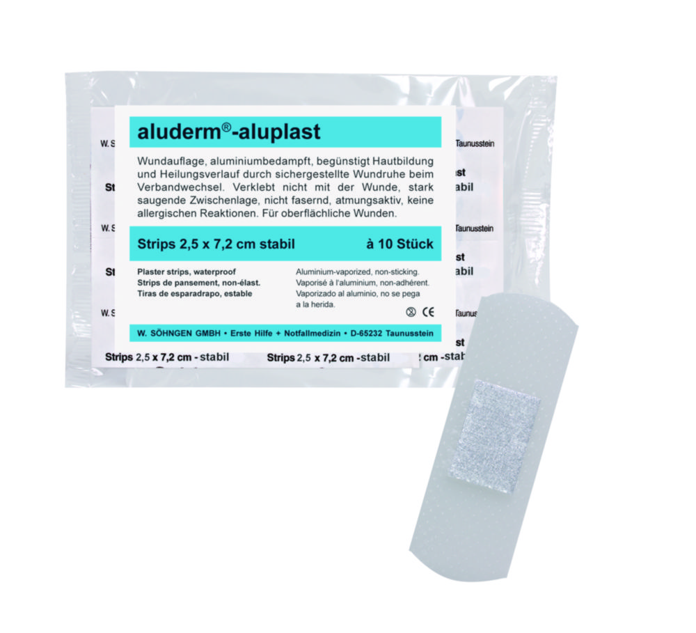 Náplasti <sup>aluderm®-aluplast</sup>