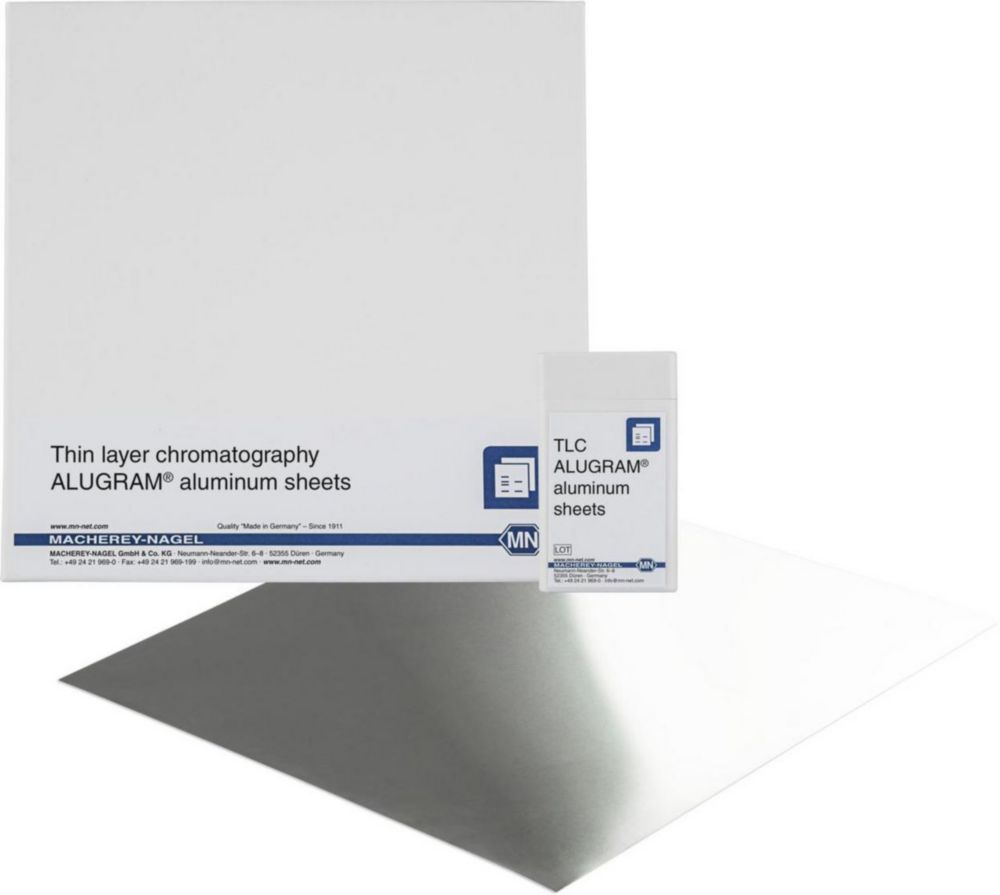 RP-18 W/UV254 oktadecylem modifikované nanokřemičité vrstvy pro HPTLC