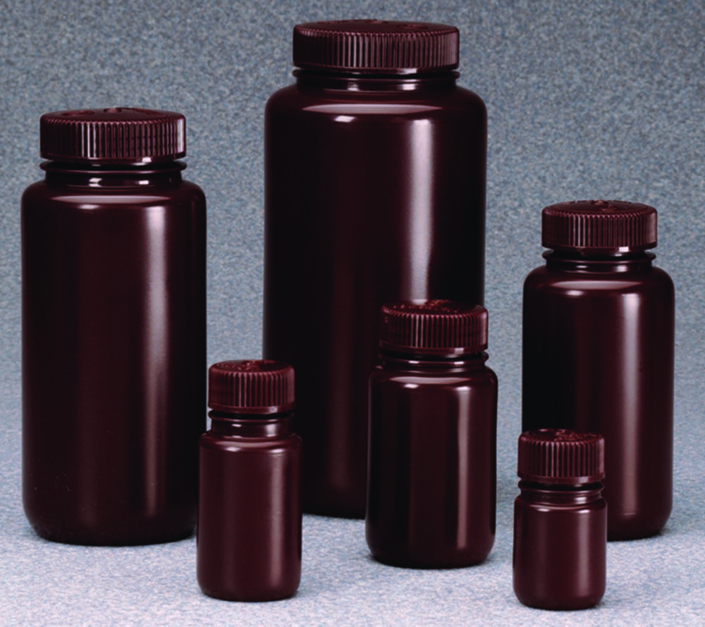 Lahve se širokým hrdlem Nalgene™, HDPE, se šroubovacím uzávěrem, PP