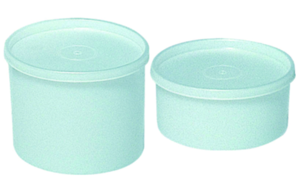 Univerzální nádoby, HDPE s víčkem, LDPE