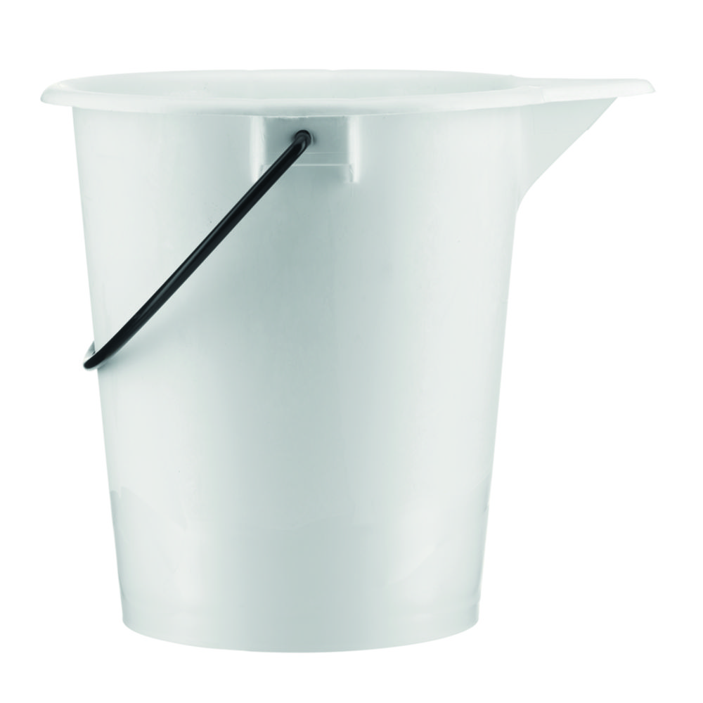 Vědra z HDPE, řada 610/615, s výlevkou