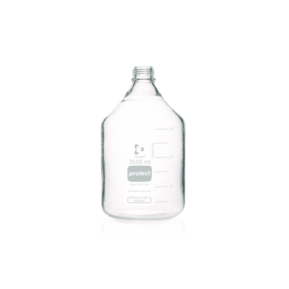 Laboratorní lahve Protect <sup>DURAN®</sup>, se zpětným kódem