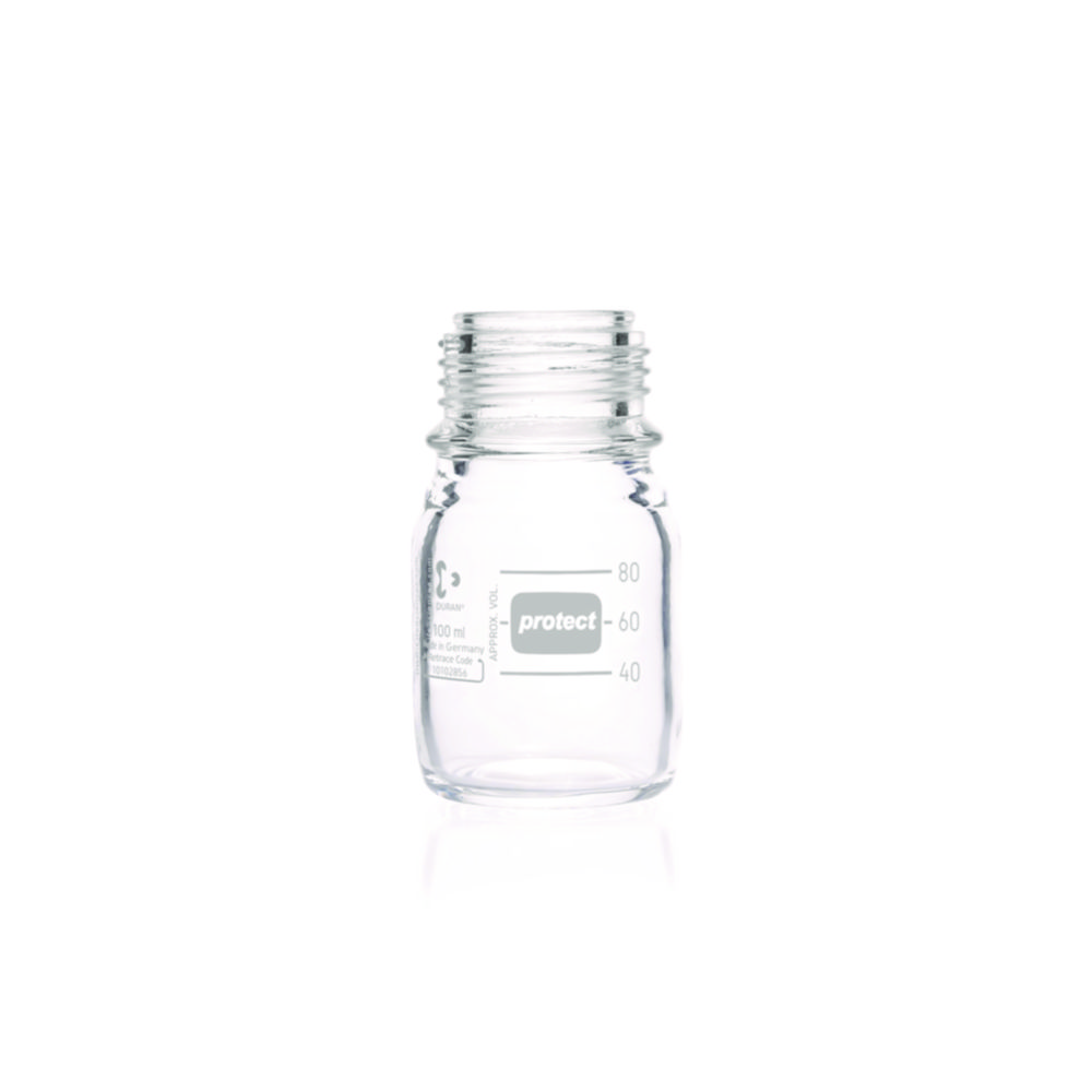 Laboratorní lahve Protect <sup>DURAN®</sup>, se zpětným kódem