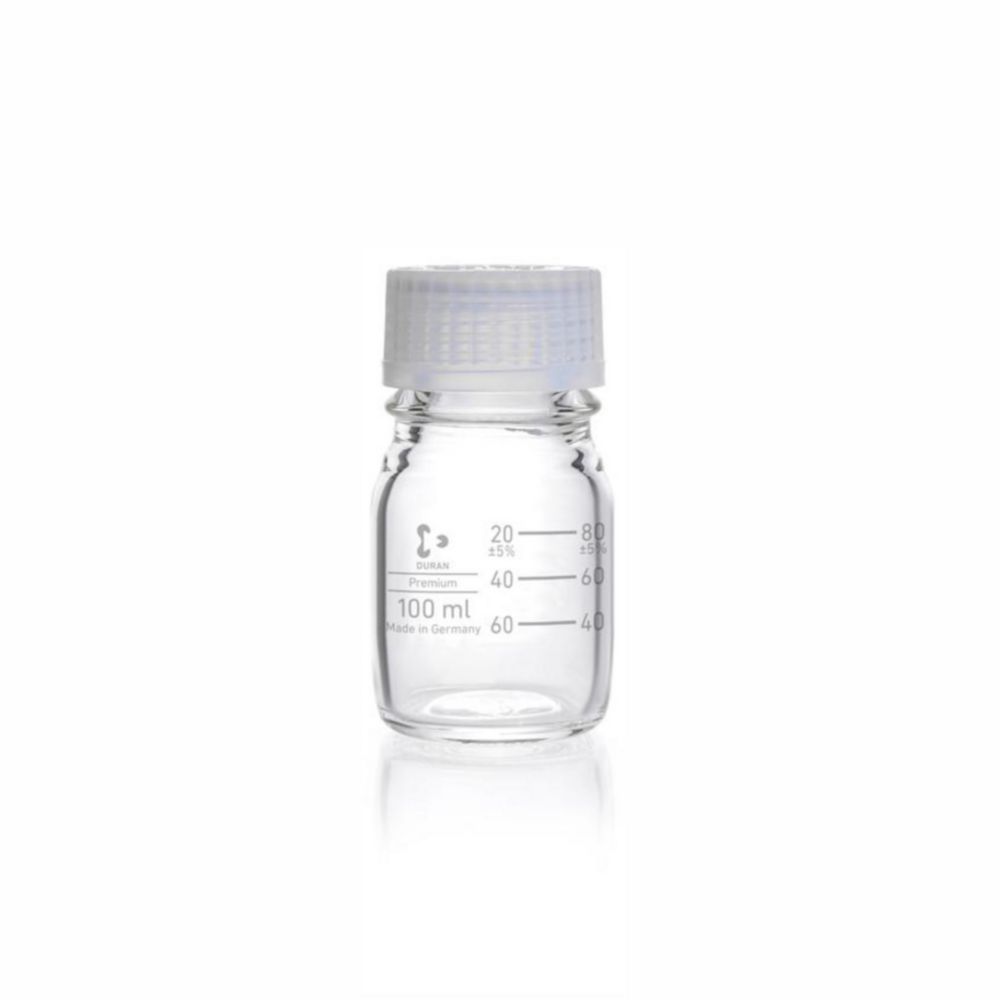 Laboratorní láhve Premium, <sup>DURAN®</sup>, se zpětným kódem