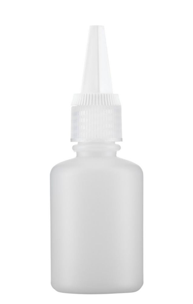 Lahvičky s kapátkem, HDPE