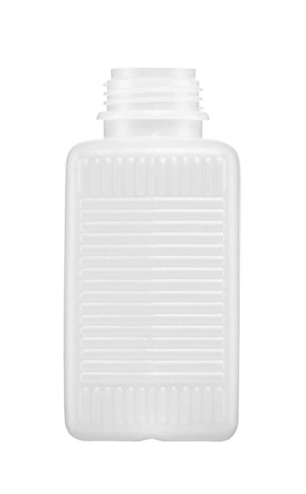 Hranaté láhve se širokým hrdlem bez uzávěru série 310, HDPE