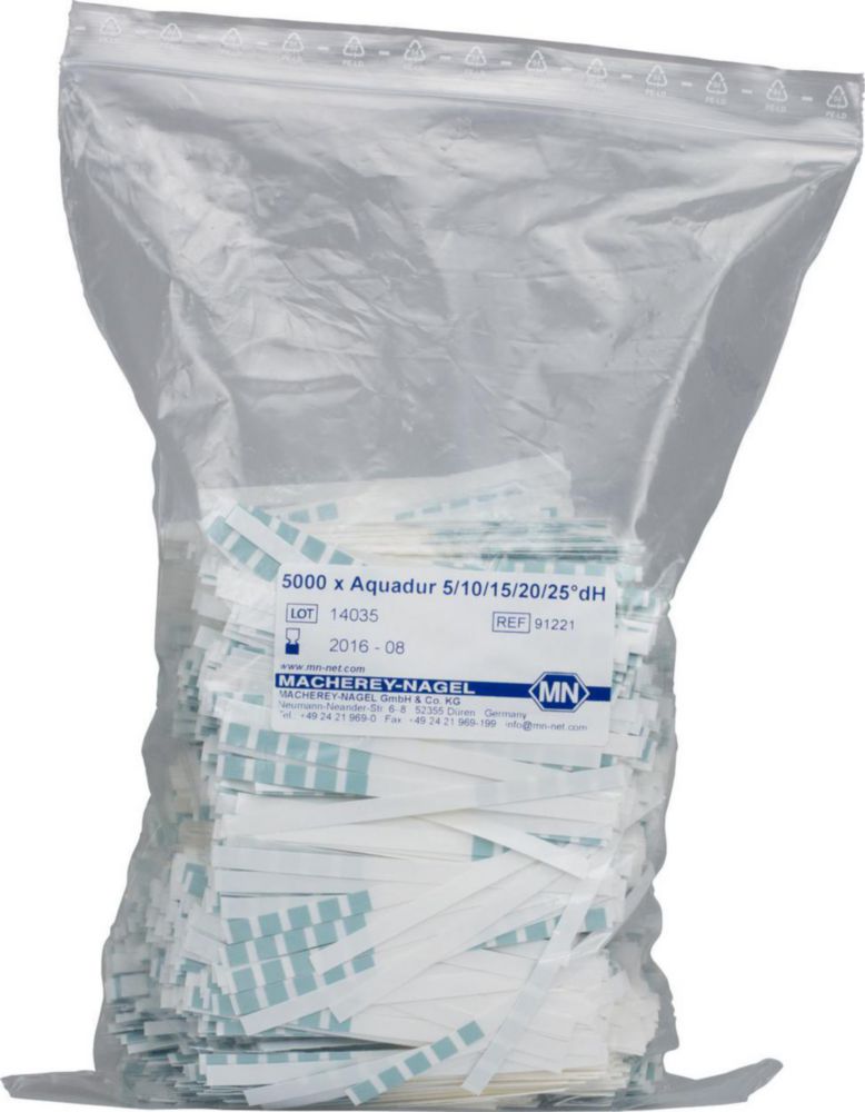 Testovací proužky tvrdosti vody, <sup>AQUADUR®</sup>