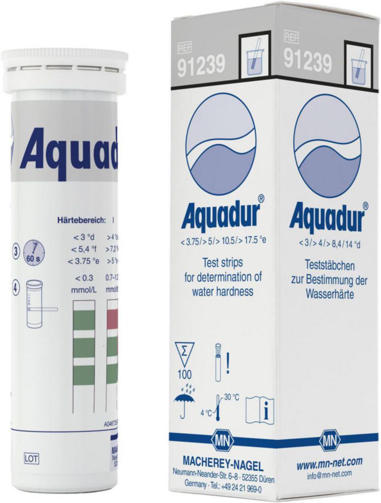 Testovací proužky tvrdosti vody, <sup>AQUADUR®</sup>