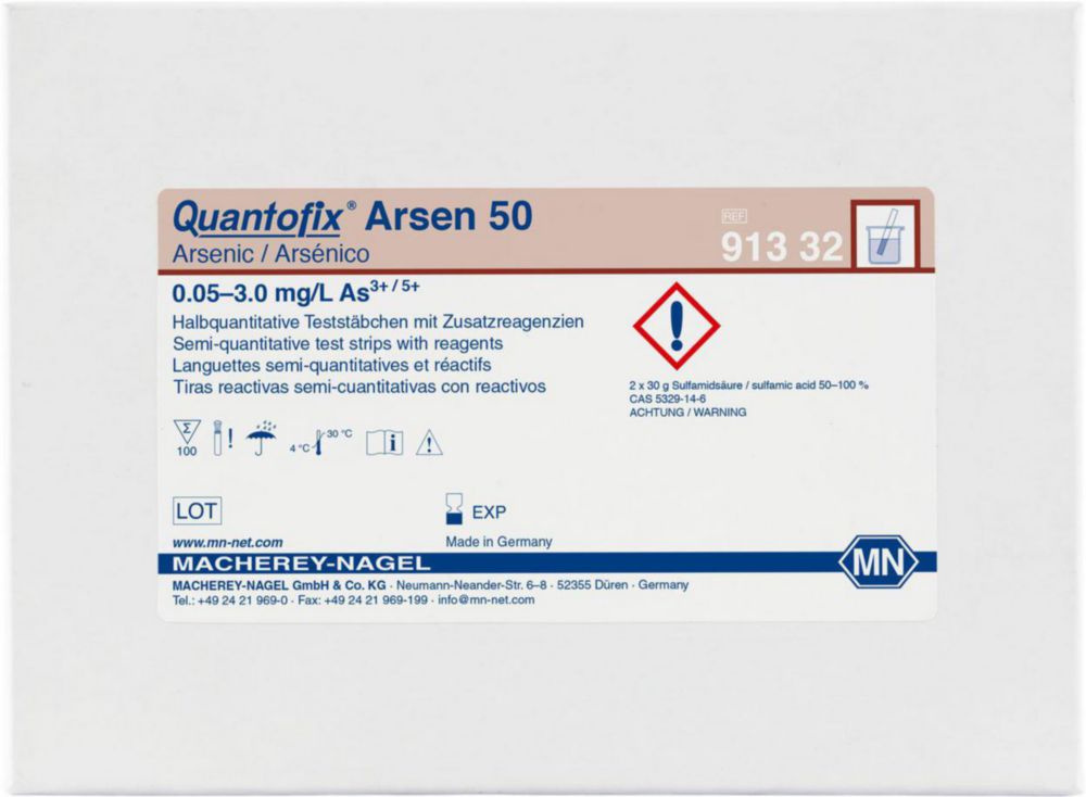 Testovací proužky <sup>QUANTOFIX®</sup> 