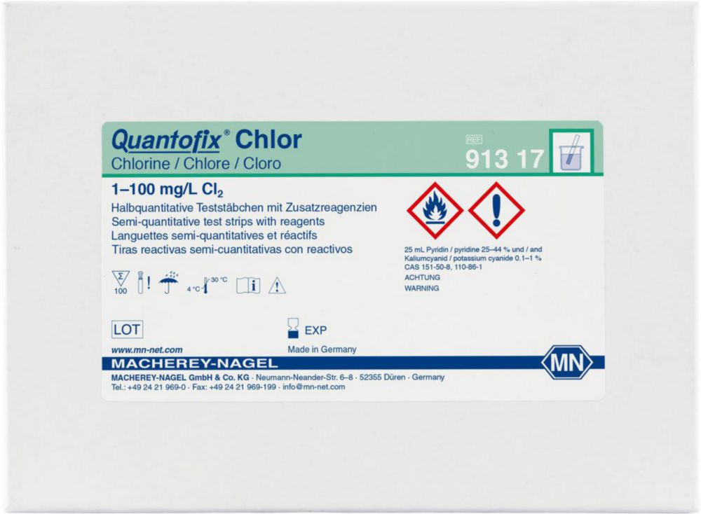 Testovací proužky <sup>QUANTOFIX®</sup> 