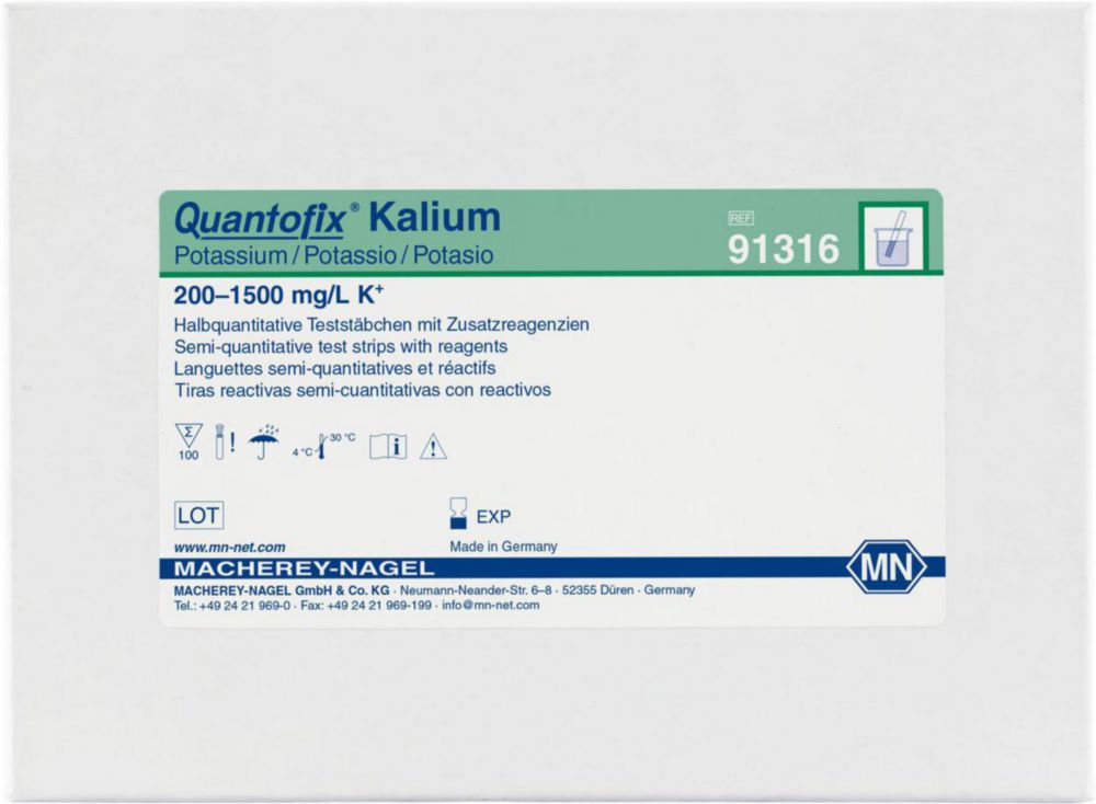 Testovací proužky <sup>QUANTOFIX®</sup> 