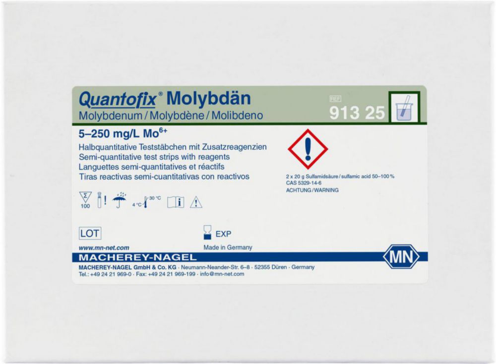 Testovací proužky <sup>QUANTOFIX®</sup> 