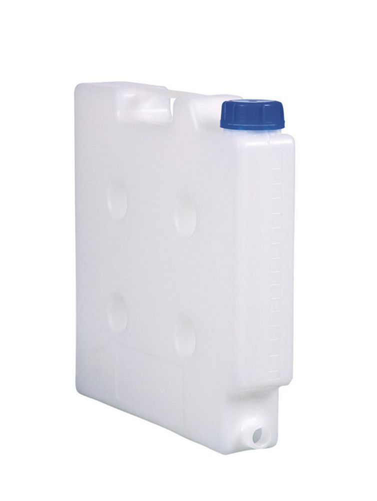 Prostorově úsporný kanystr Flachmann <sup>LaboPlast®</sup>, PP, se závitovým konektorem