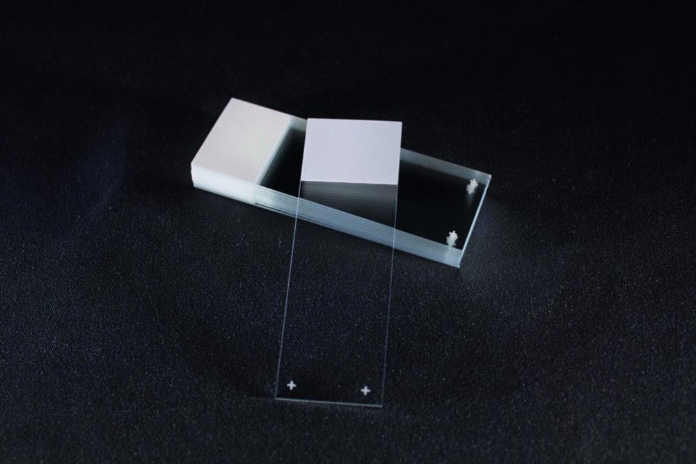 Adhesive microscope slides Superfrost® Plus
