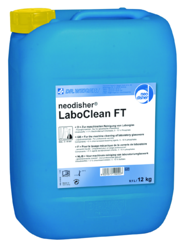 Speciální čisticí prostředek, <sup>neodisher®</sup> LaboClean FT