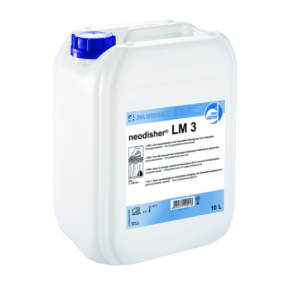 Speciální čisticí prostředek <sup>neodisher®</sup> LM 3 na pipety