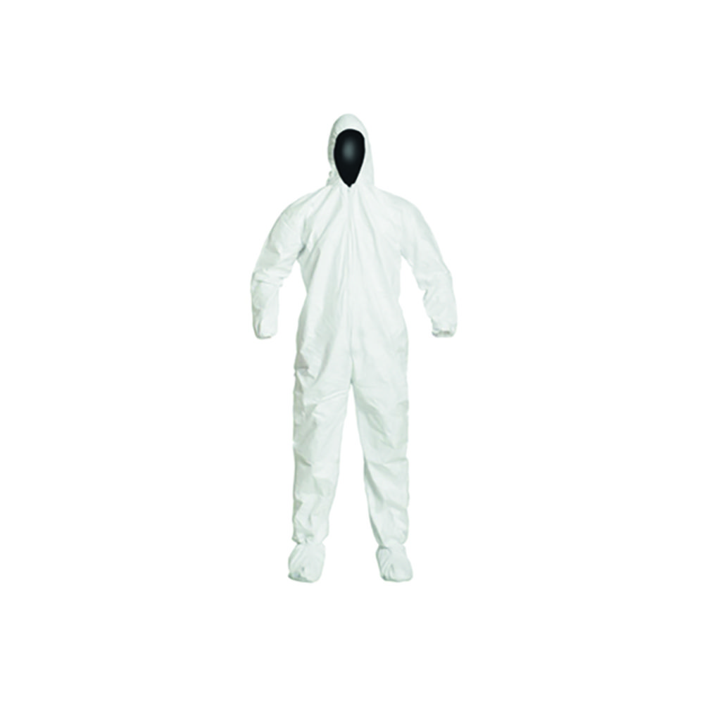 Jednorázová kombinéza <sup>Tyvek®</sup> <sup>IsoClean®</sup>, s kapucí, sterilní