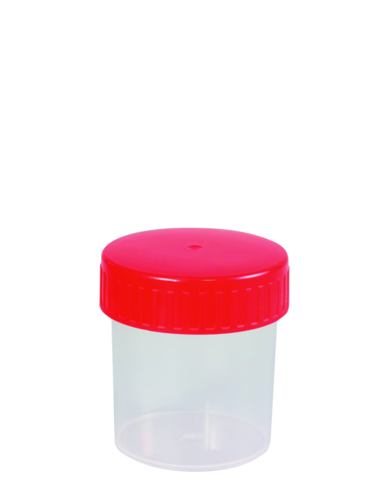 Multi-purpose beakers with screw cap, PP