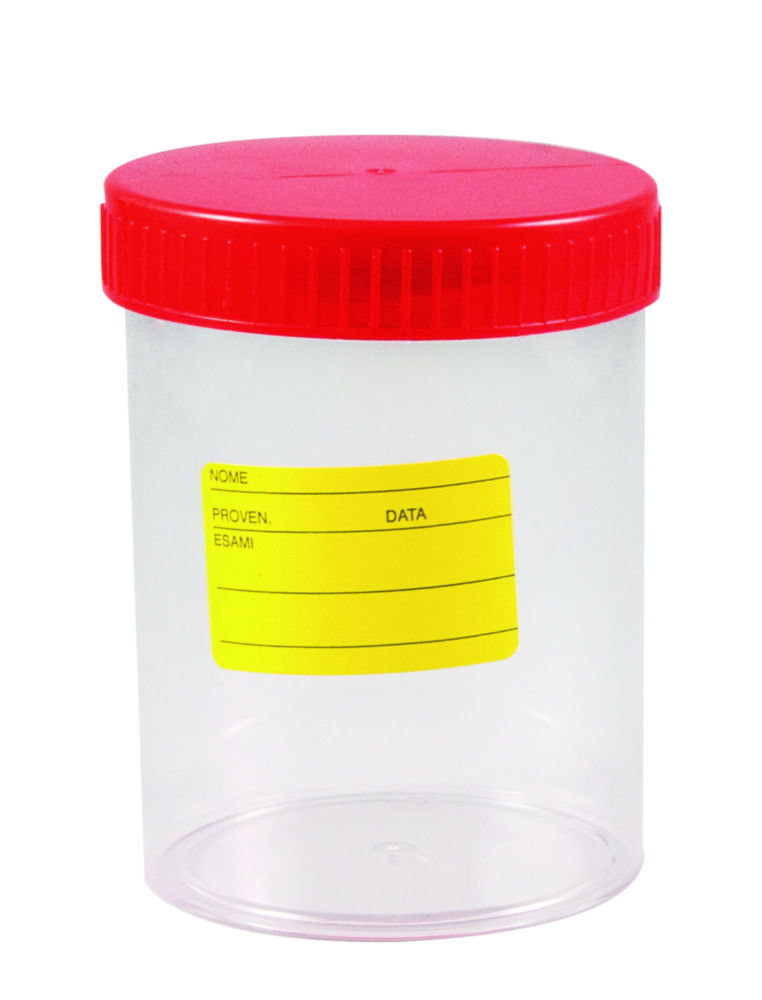 Multi-purpose beakers with screw cap, PP