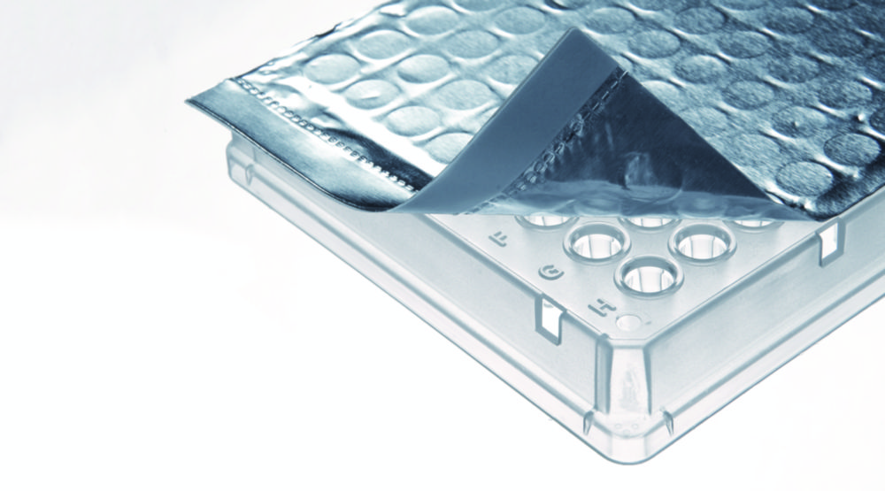 LLG-PCR adhesive film and foil