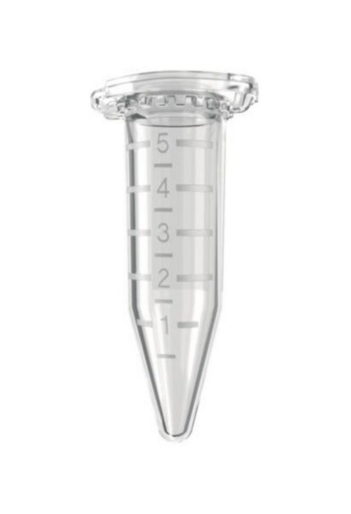 <sup>Zkumavky</sup> Eppendorf® 5,0 ml, startovací balení, s uzávěrem.