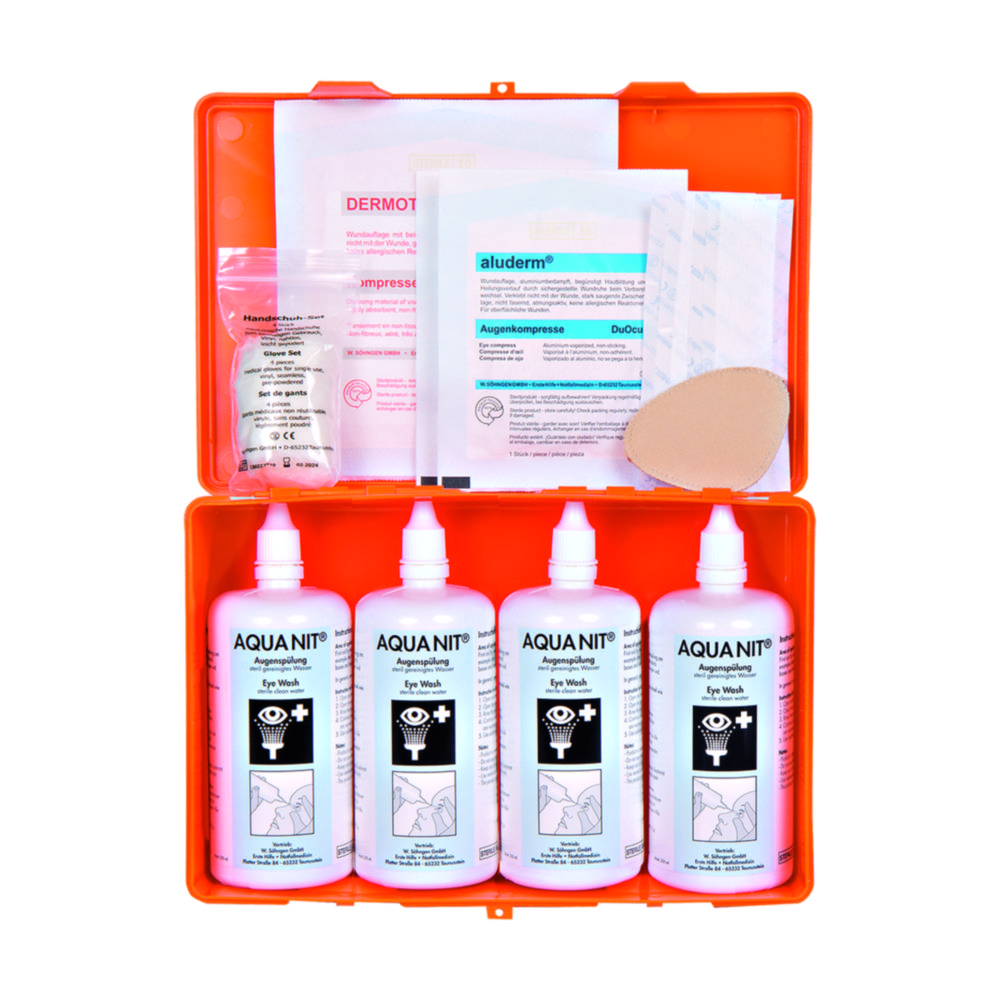 Eyewash Bottle Kit, AquaNit<sup>®</sup>