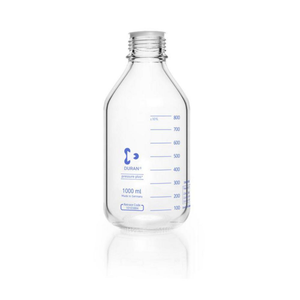 Lahve na reagencie <sup>DURAN®</sup>, odolné proti tlaku