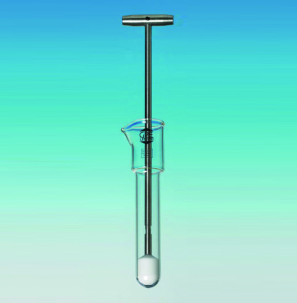 Potter-elvehjem homogenisers, Borosilicate glass