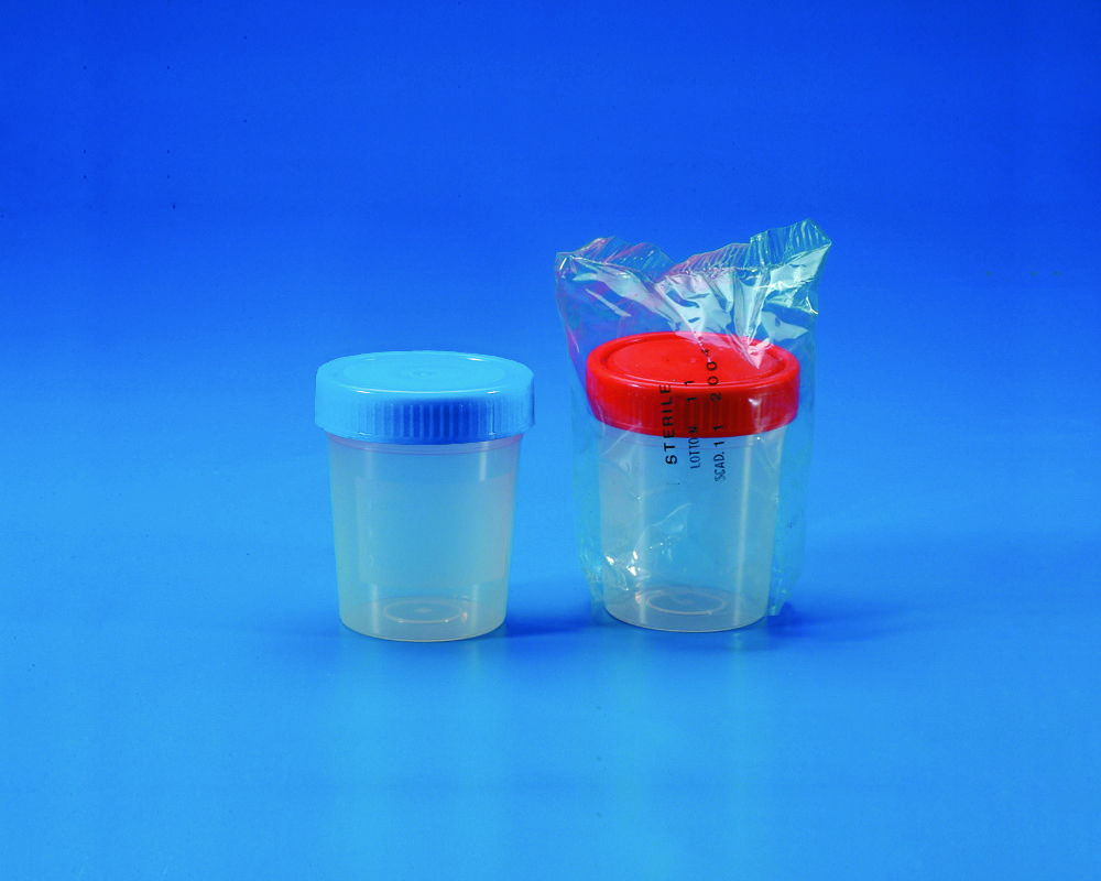 Multi-purpose beakers, PP, with screw cap, PE