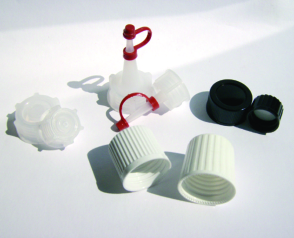 Uzávěry pro hranaté láhve z HDPE a PVC řady 310