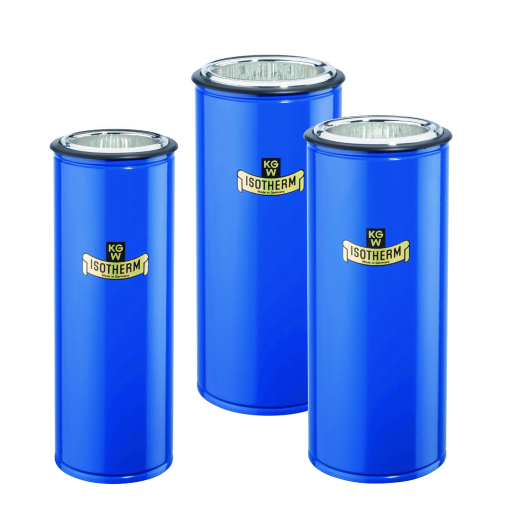 Dewarovy baňky, válcové, <sub>proCO2</sub> a <sub>LN2</sub>