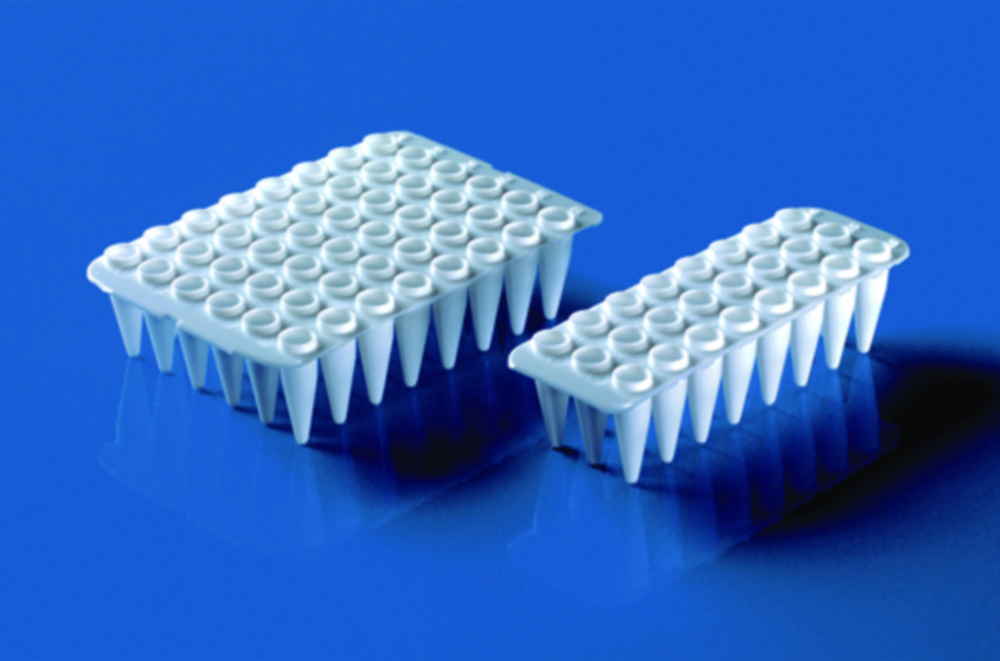 24 / 48 jamkové PCR destičky, bez okrajů, PP, pro qPCR
