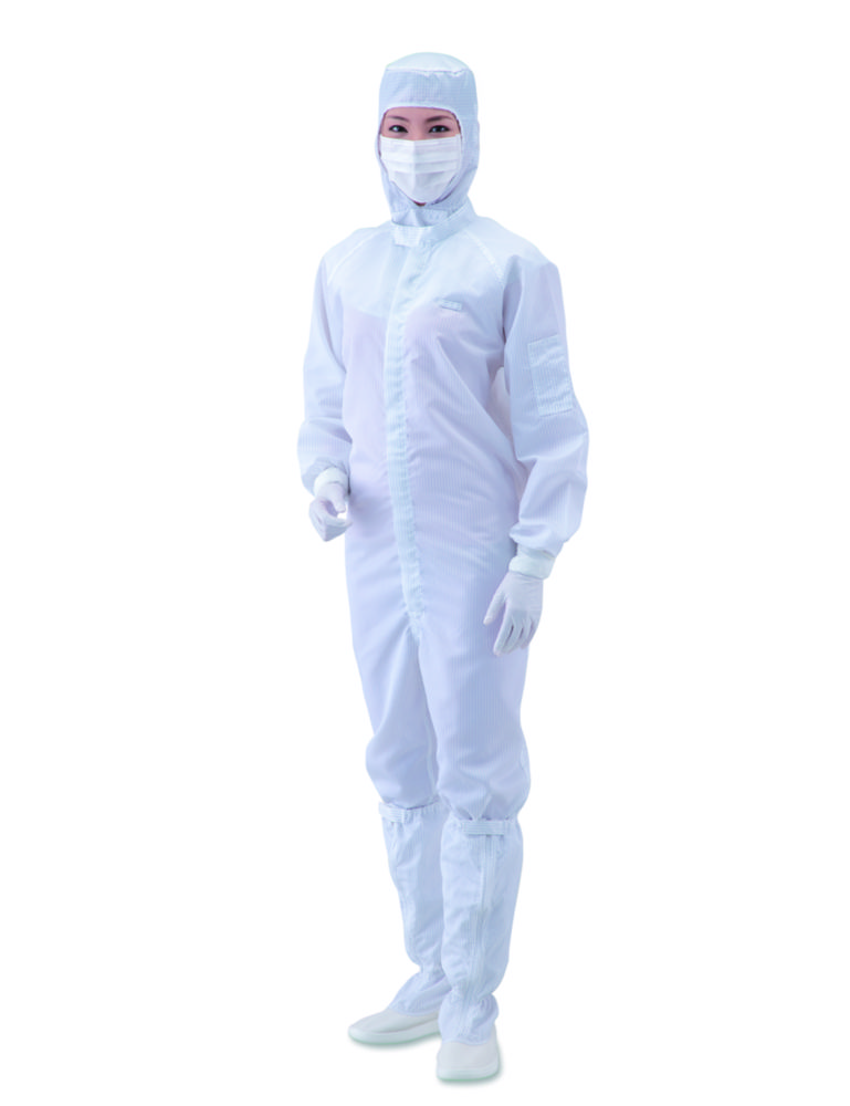 Overal pro čisté prostory, přední zip, polyester