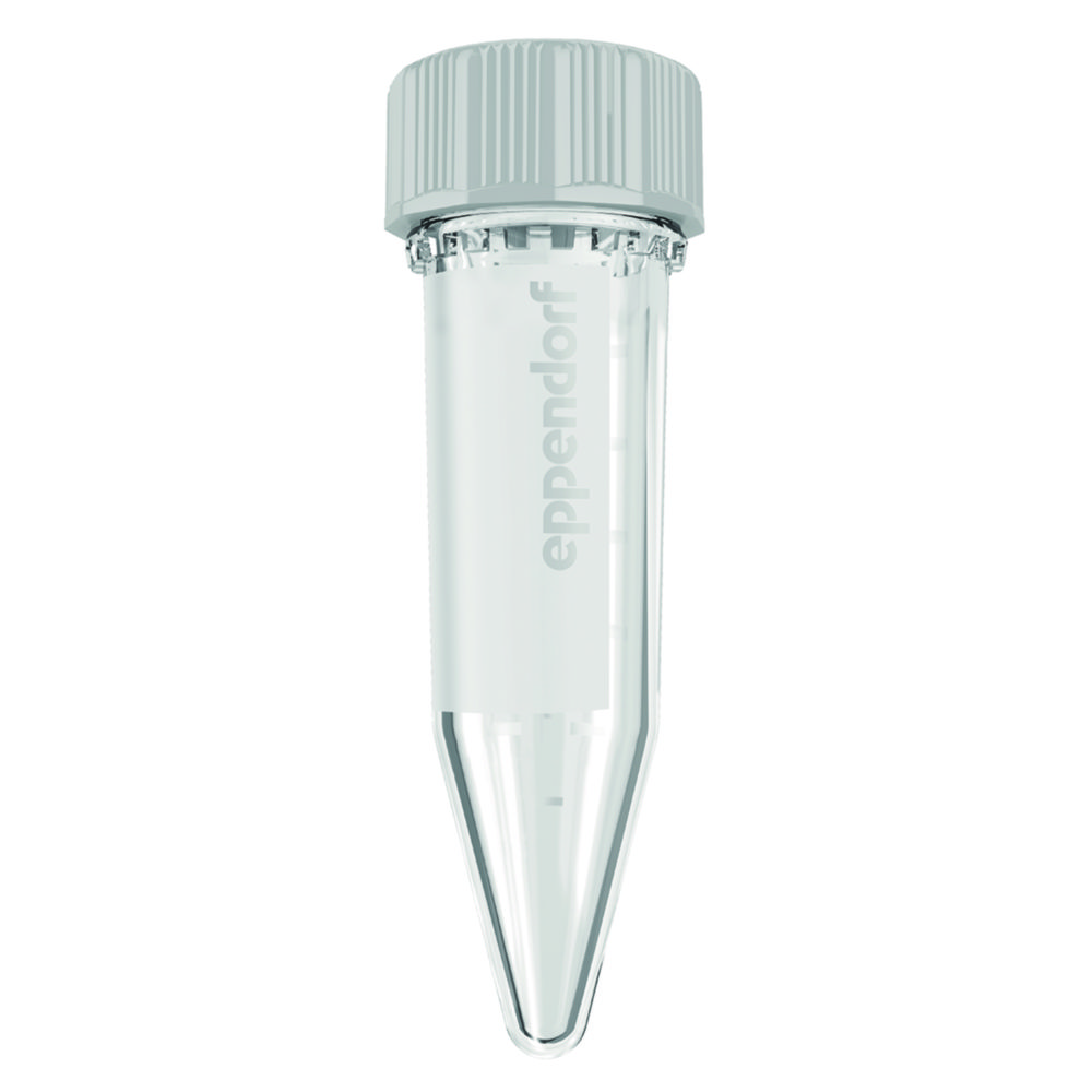 Zkumavky Eppendorf® 5,0 ml, PP, se šroubovacím uzávěrem