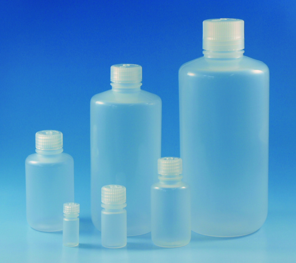 Lahve s úzkým hrdlem Nalgene™, se šroubovacím uzávěrem, PP