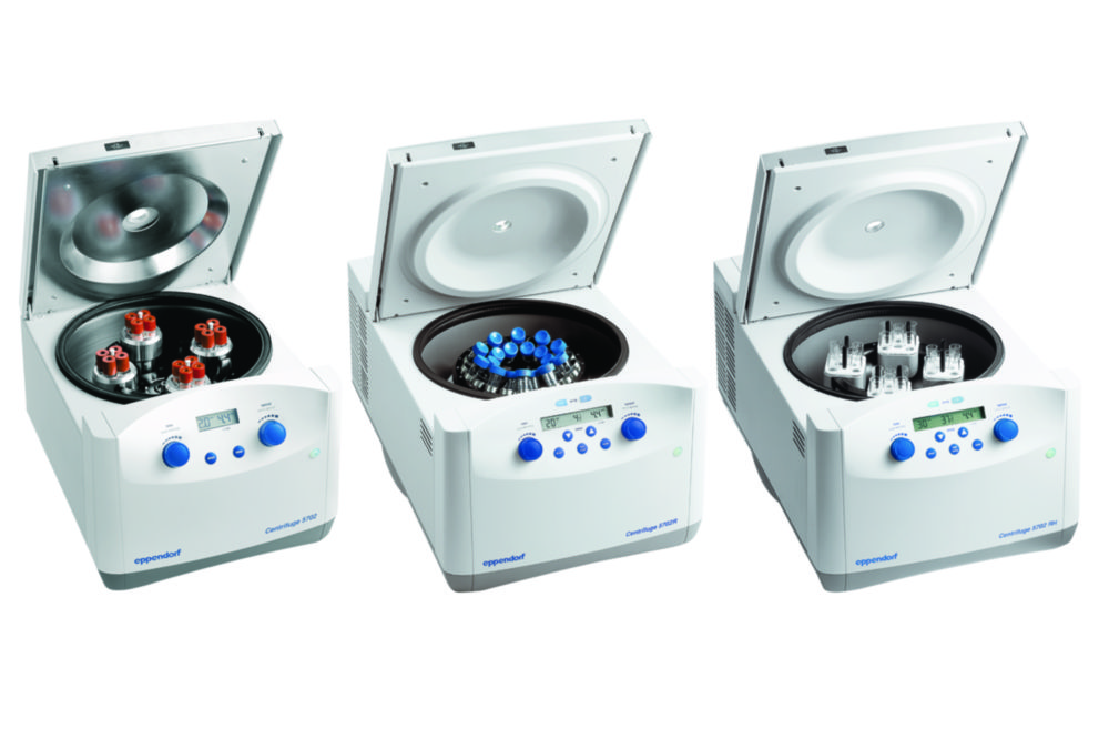 Centrifuga 5702 R (IVD) s rotorem A-4-38 a adaptérem pro zkumavky na odběr krve